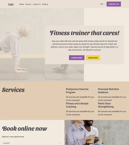 Personal trainer postnatale